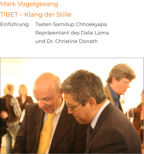 Galerie Nieser Event Tibet